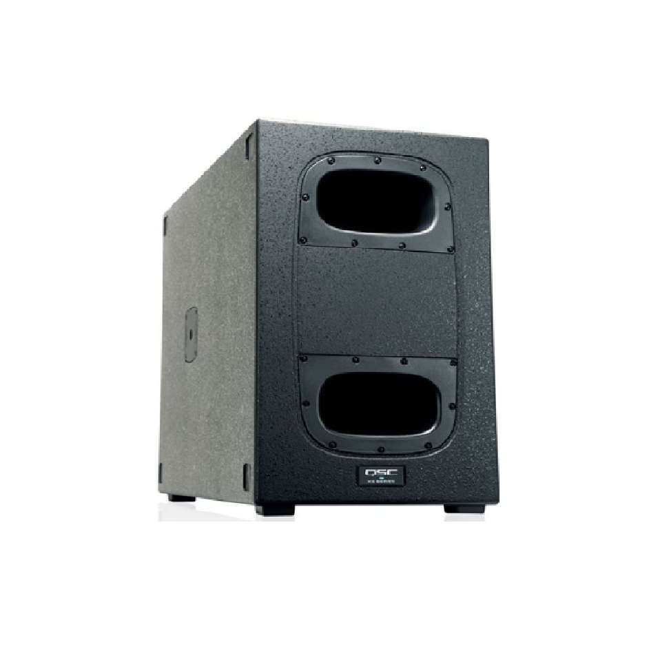 QSC KS212C Black Subwoofer Cardioide Activo de Alto Rendimiento