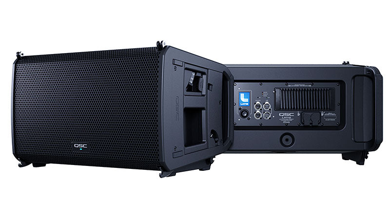 QSC LA112 Black  Bocina Line Array Activo Inteligente