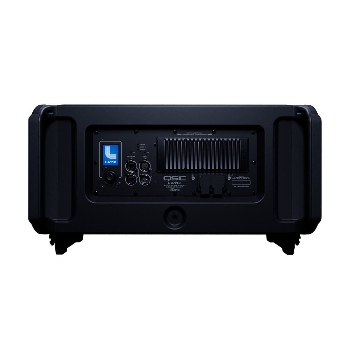 QSC LA112 Black  Bocina Line Array Activo Inteligente
