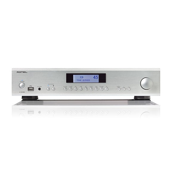 Rotel A12MKII Silver Amplificador Integrado Estereofónico