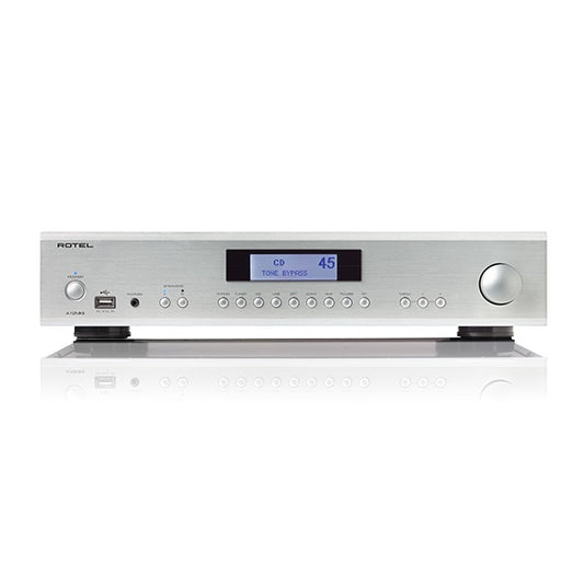 Rotel A12MKII Silver Amplificador Integrado Estereofónico