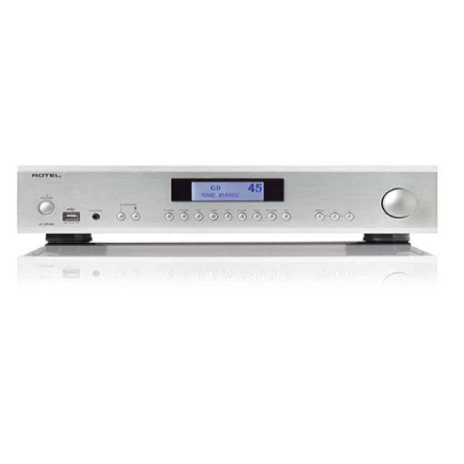 Rotel A12MKII Silver Amplificador Integrado Estereofónico