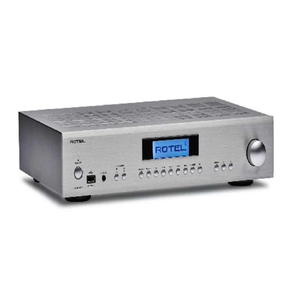 Rotel A12MKII Silver Amplificador Integrado Estereofónico