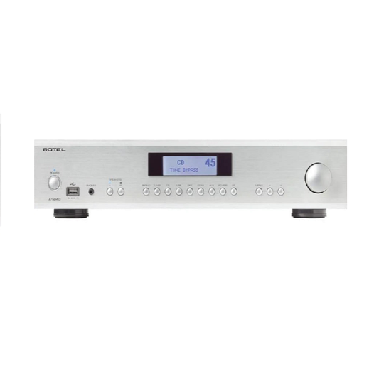 Rotel A14MKII Silver Amplificador Integrado Estereofónico