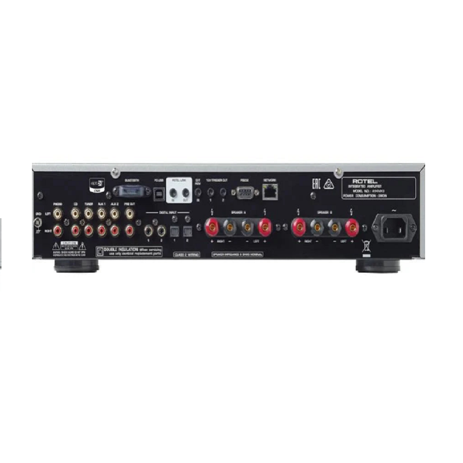 Rotel A14MKII Silver Amplificador Integrado Estereofónico