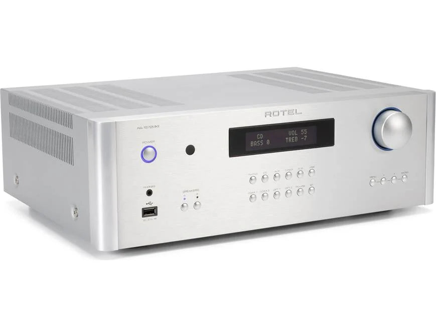 Rotel RA-1572MKII Silver Amplificador Integrado Estereofónico