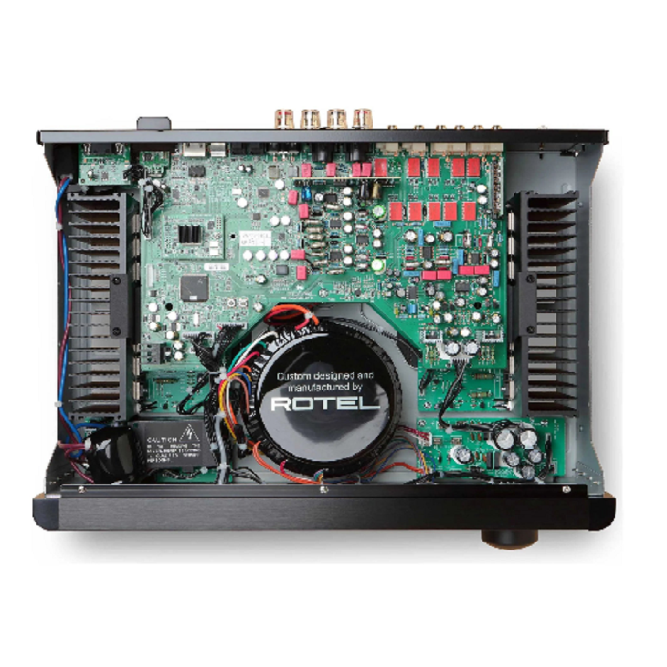 Rotel RA-1572MKII Silver Amplificador Integrado Estereofónico