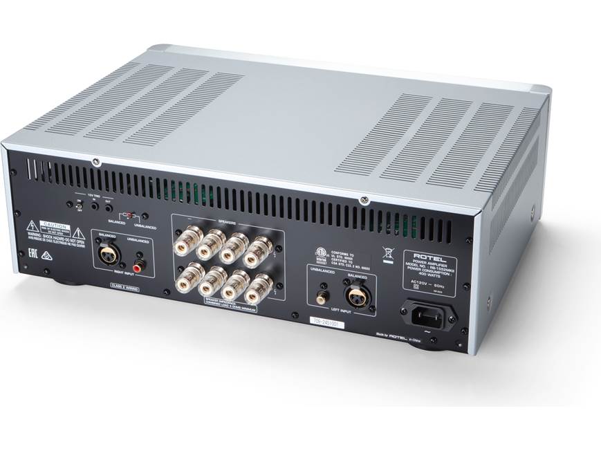 Rotel RB-1552 MKII Silver Amplificador de Potencia Estéreo