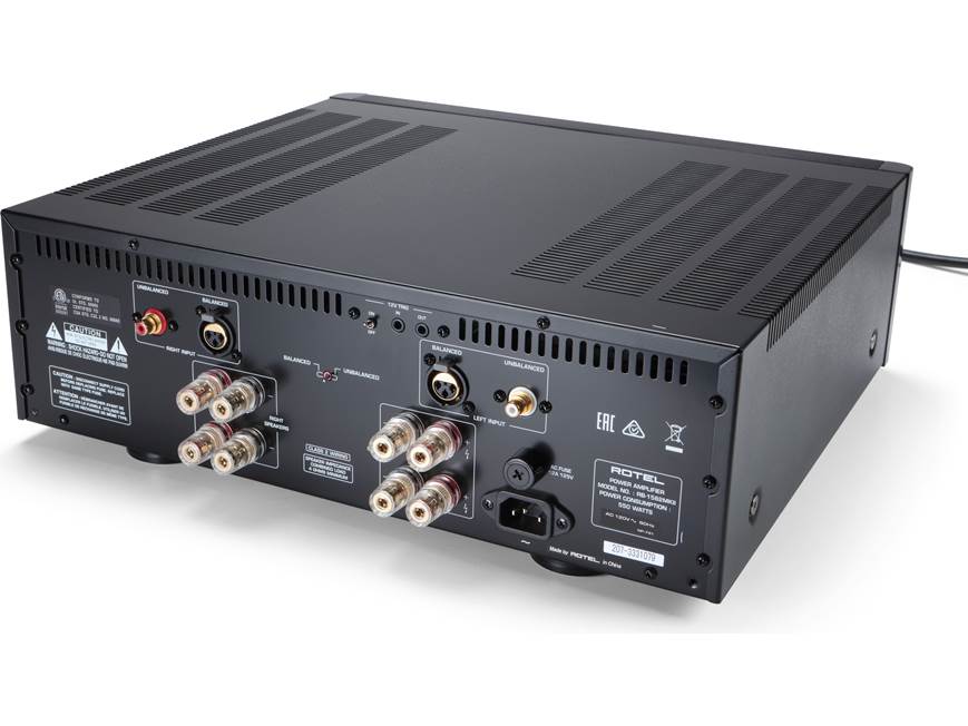 Rotel RB-1582 MKII Black Amplificador de Potencia Estéreo