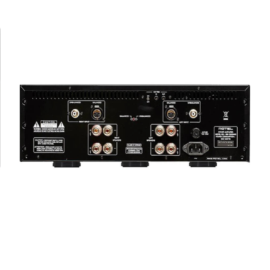 Rotel RB-1582 MKII Silver Amplificador de Potencia Estéreo