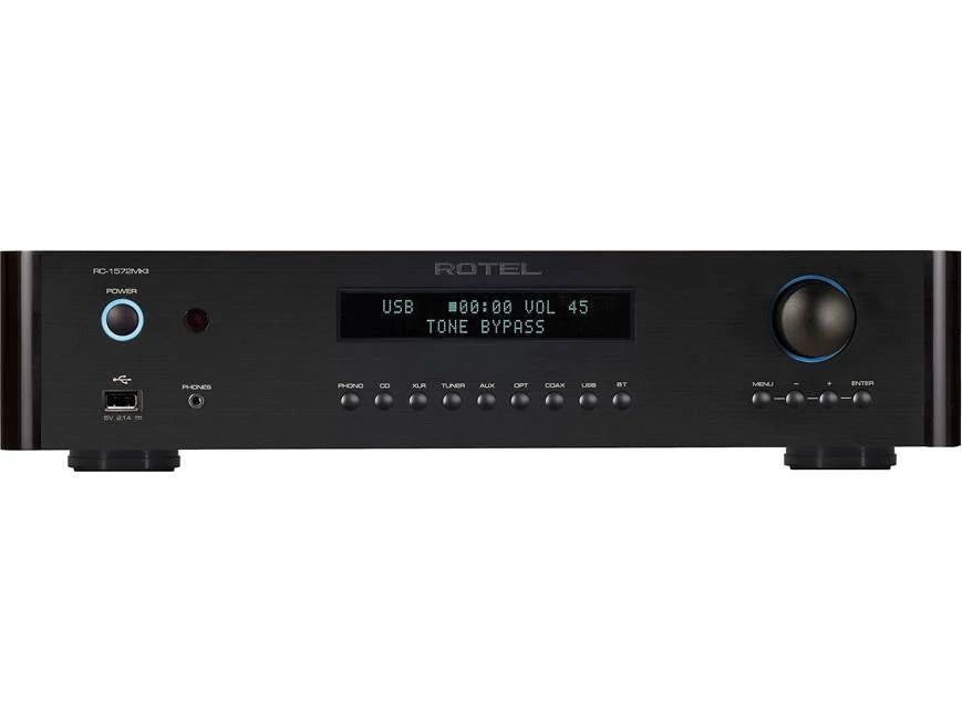 Rotel RC-1572MKII Black Preamplificador Estéreo de Alta Fidelidad