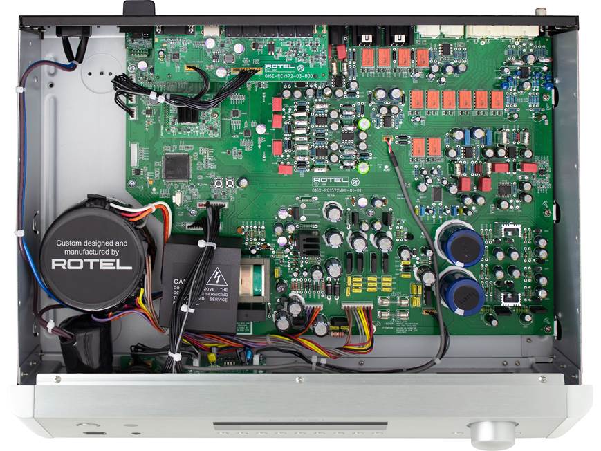 Rotel RC-1572MKII Black Preamplificador Estéreo de Alta Fidelidad