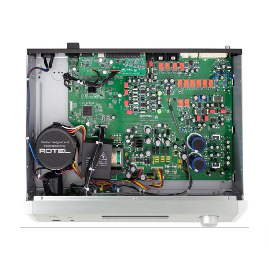 Rotel RC-1572MKII Silver Preamplificador Estéreo de Alta Fidelidad