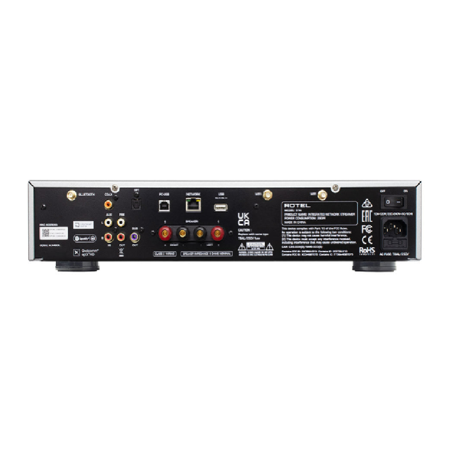Rotel S14 Amplificador Integrado con Conectividad a Redes