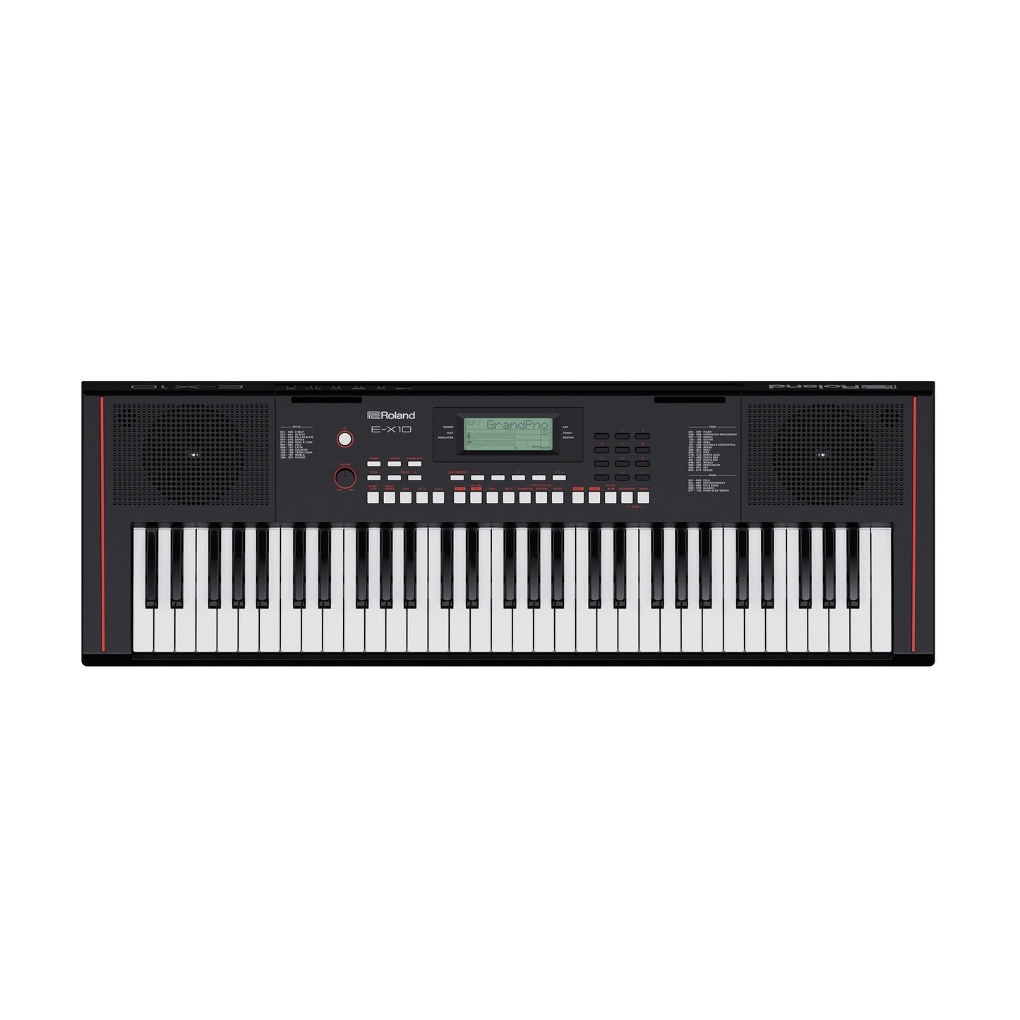 E-X10 - Teclado Arreglista