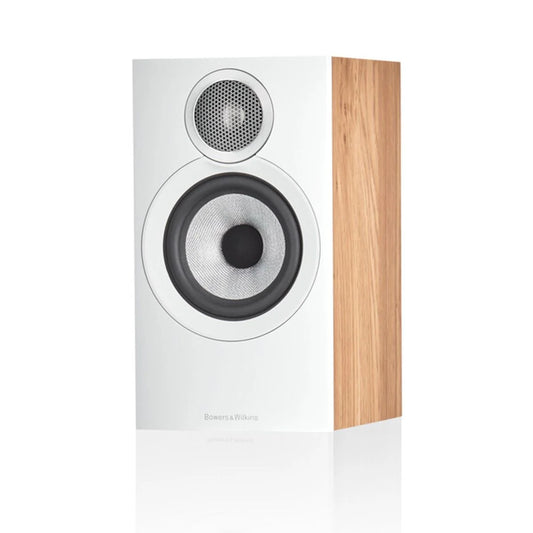 Bowers & Wilkins 607 S3 par de bocinas HiFi de librero madera