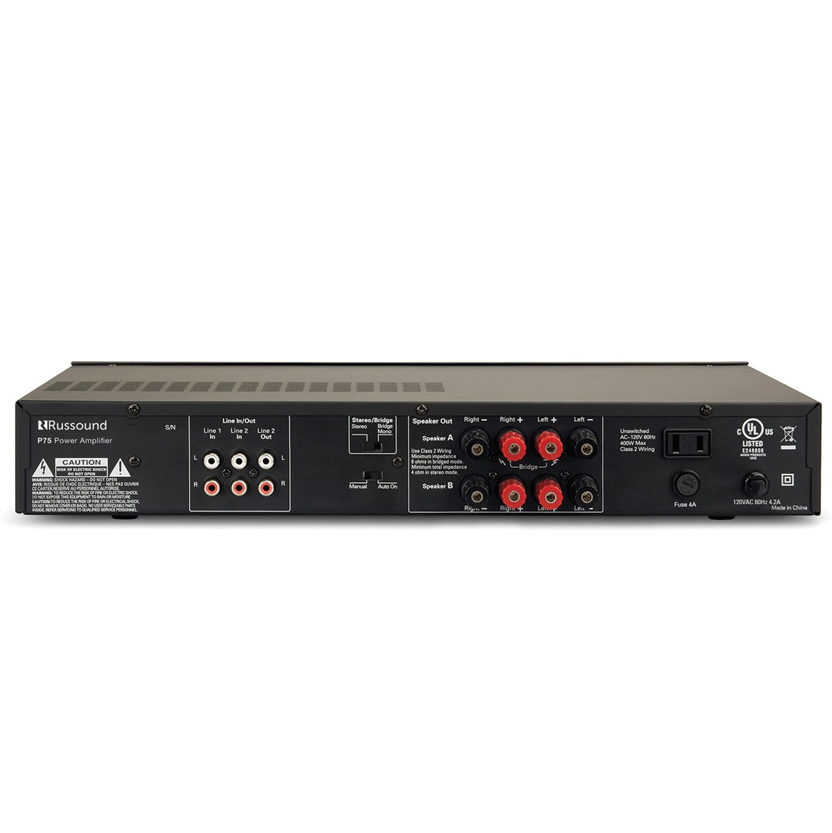 P75 - Amplificador estéreo integrado