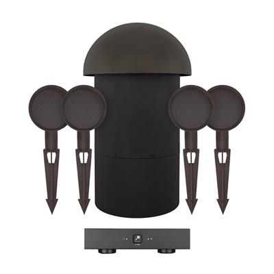 Sistema de audio para exterior, Sonance serie patio 4.1 y 2 100 AMP