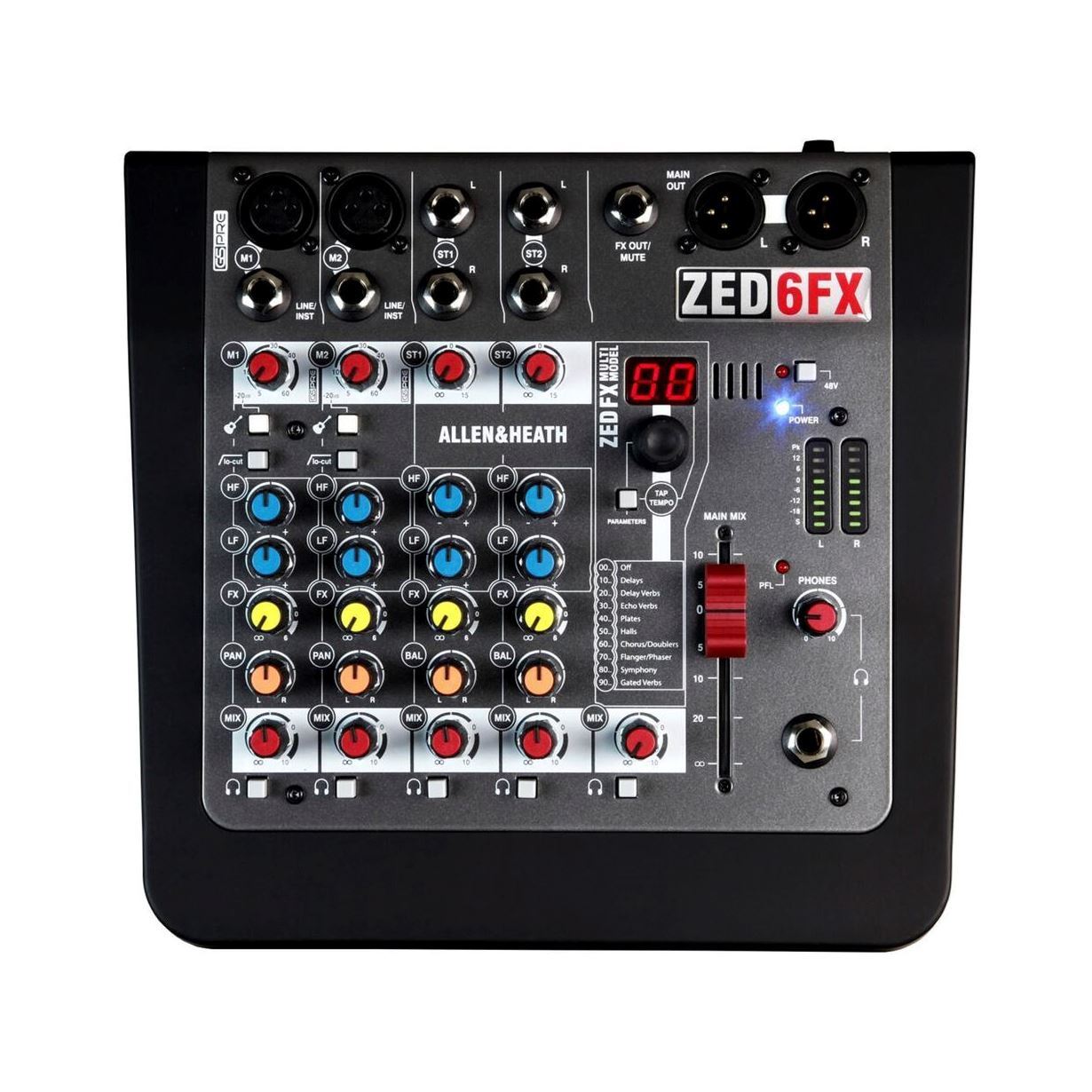 Zed6FX - Mezcladora Análoga
