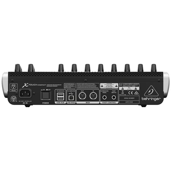 Controlador Universal, Behringer X-TOUCH COMPACT - Jupitronic Tienda en Linea