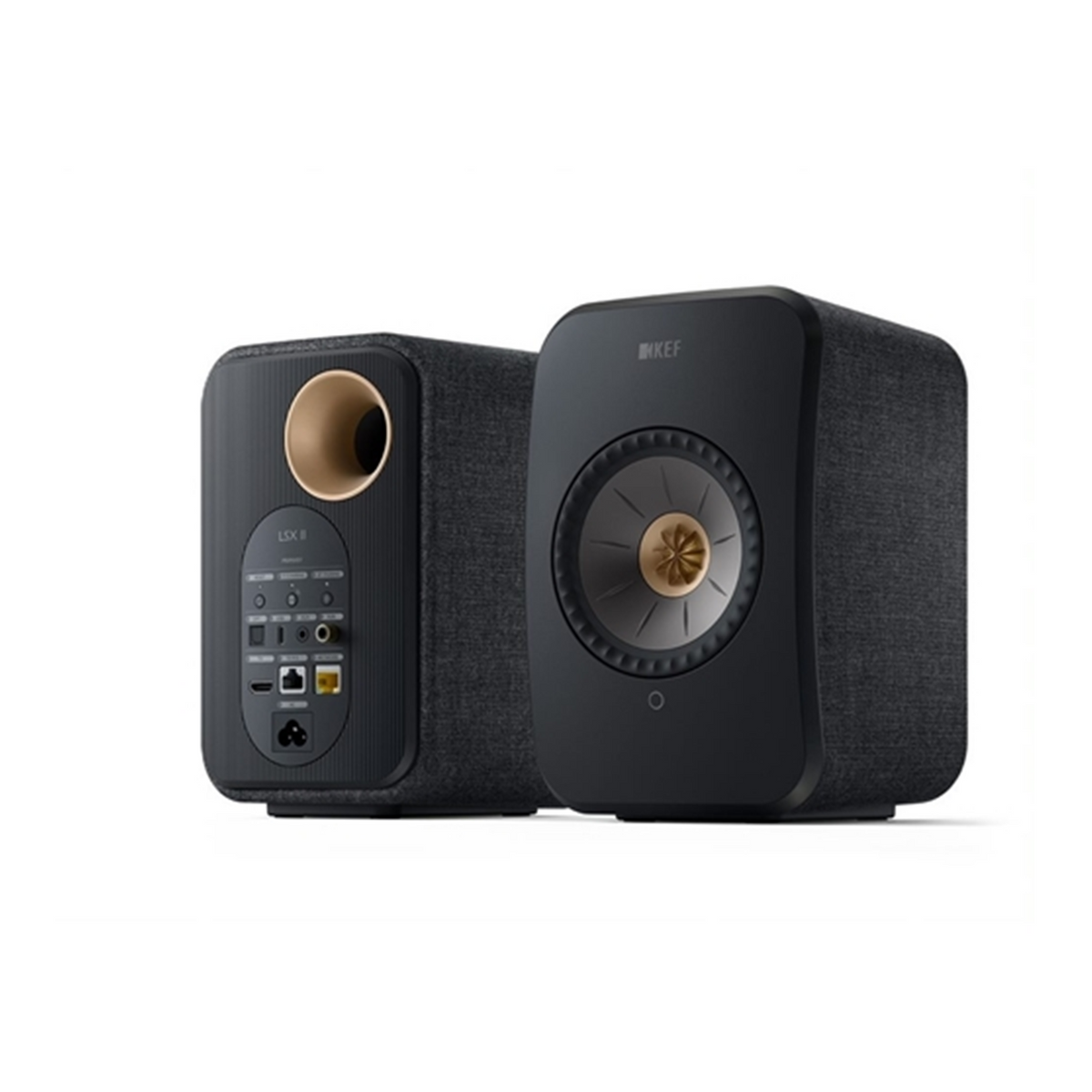 KEF LSX II Black Altavoces HiFi Inalámbricos