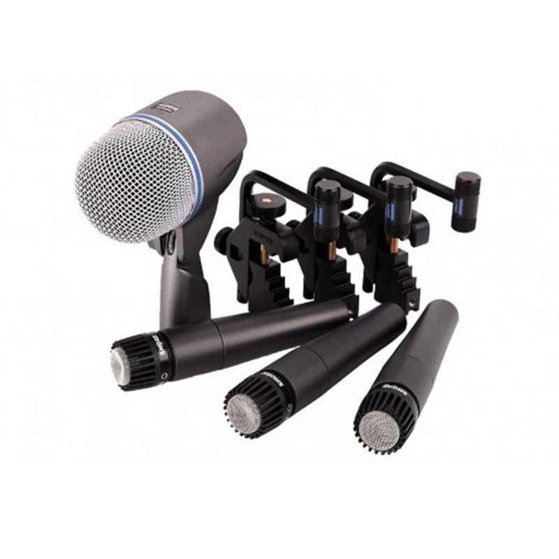 Kit de 4 Micrófonos Para Batería, Shure DMK57-52 - Jupitronic Tienda en Linea