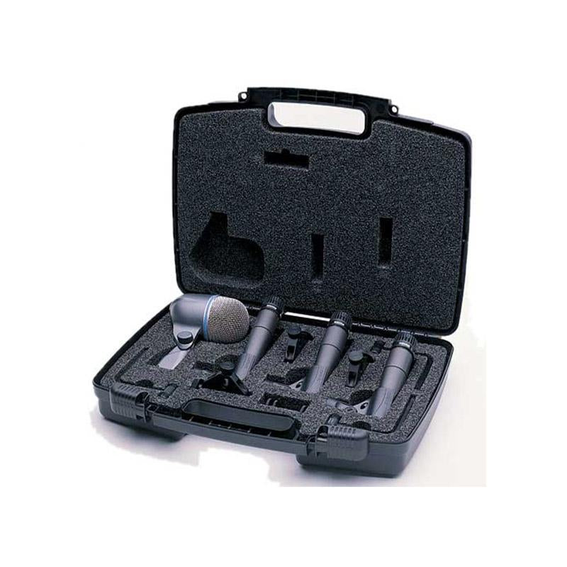 Kit de 4 Micrófonos Para Batería, Shure DMK57-52 - Jupitronic Tienda en Linea
