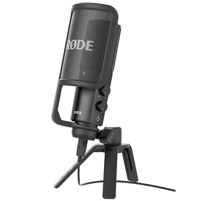 Micrófono De Estudio USB, RODE Microphones NT-USB - Jupitronic Tienda en Linea