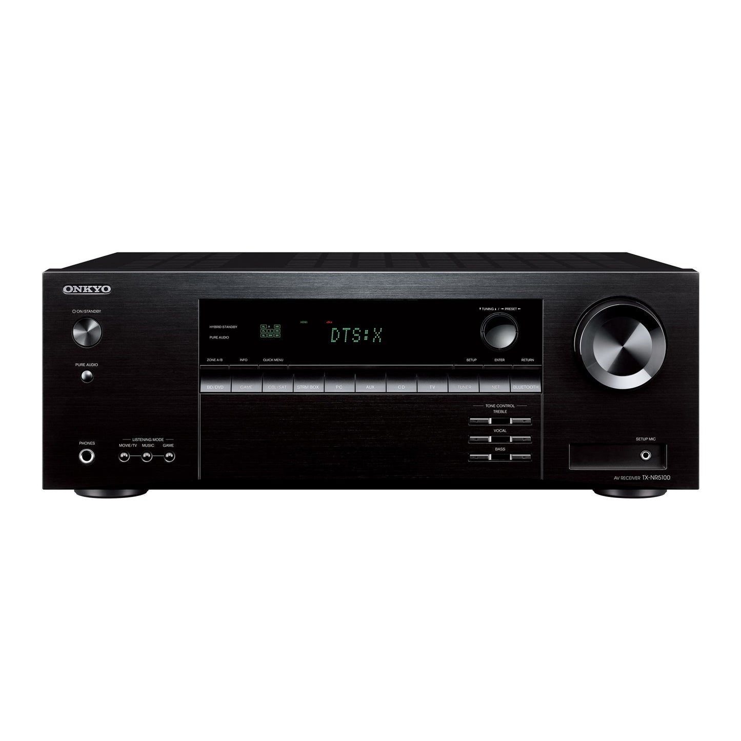 Receptor/Amplificador 7.2 Canales, Onkyo TX-NR5100 - Jupitronic Audio Establishment