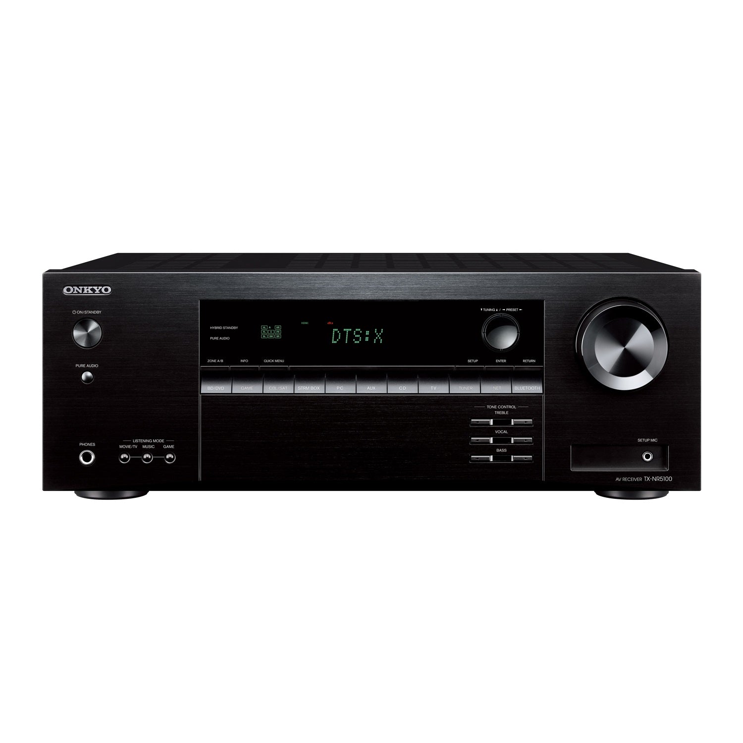 Receptor/Amplificador 7.2 Canales, Onkyo TX-NR5100 - Jupitronic Audio Establishment