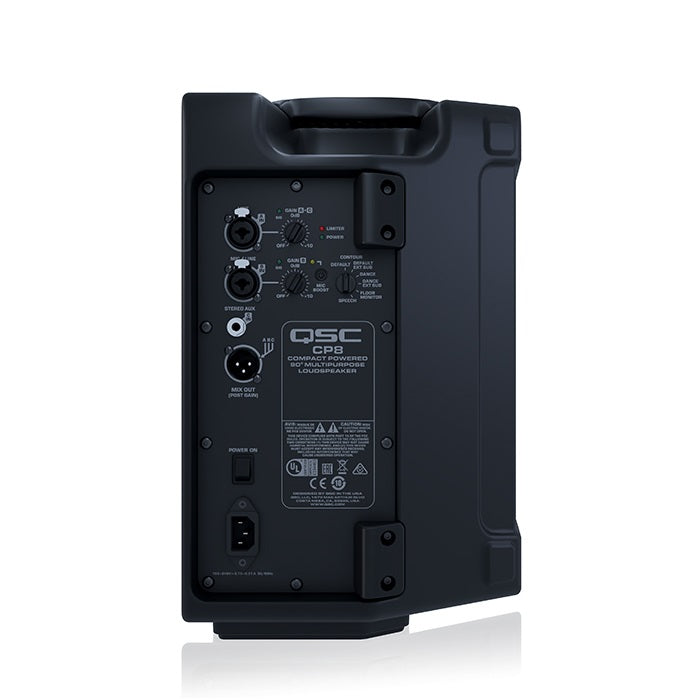 QSC CP8 Black Bafle Amplificada 8"