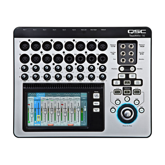 QSC TouchMix-16 Mezcladora Digital Compacta con 16 canales