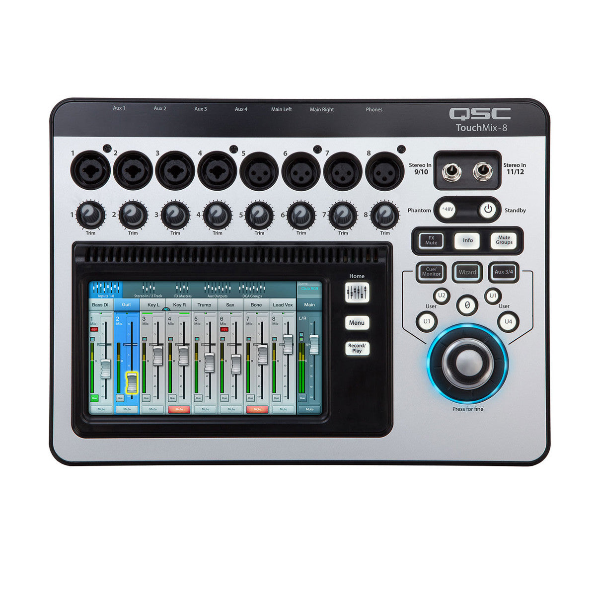 QSC TouchMix-8 Mezclador Digital Compacto