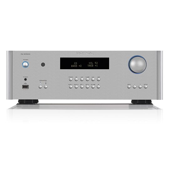 Rotel RA-1572MKII Silver Amplificador Integrado Estereofónico