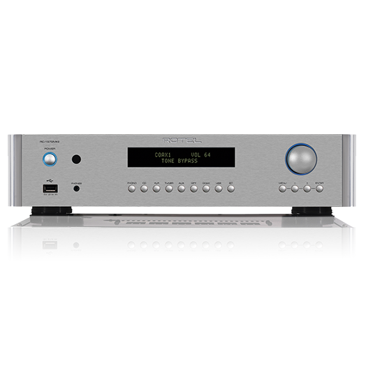Rotel RC-1572MKII Silver Preamplificador Estéreo de Alta Fidelidad
