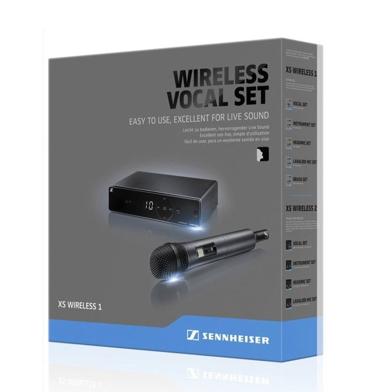 Micrófono inalámbrico doble de mano, Sennheiser XSW1-835 DUAL - Jupitronic Tienda en Linea
