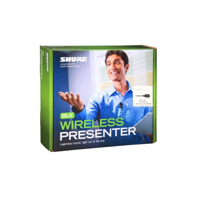 Micrófono inalámbrico lavalier, Shure BLX14/CVL - Jupitronic Tienda en Linea
