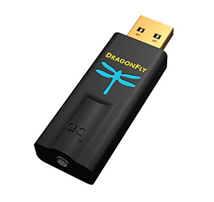 USB DAC+Preamp+Headphone Amp, Audioquest DragonFly Black v1.2 - Jupitronic Tienda en Linea