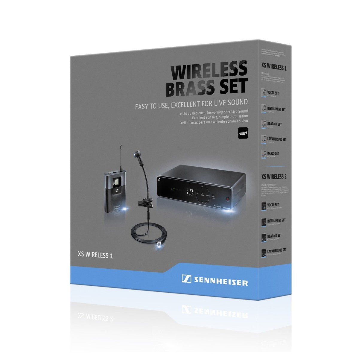 Micrófono inalámbrico para instrumento, Sennheiser XSW1-908 - Jupitronic Tienda en Linea