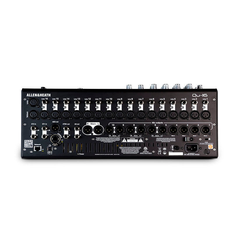 Mezcladora Digital, Allen & Heath QU-16 - Jupitronic Tienda en Linea