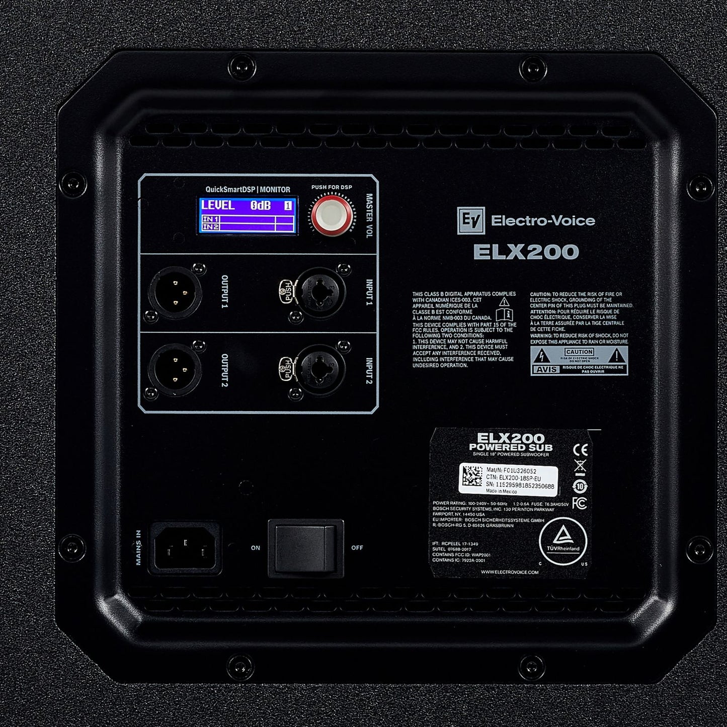 ELX200-18SP - Subwoofer Amplificado
