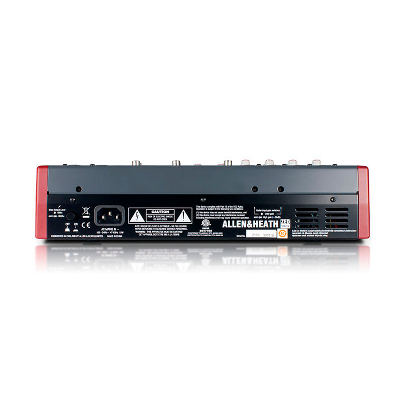 Mezcladora, Allen & Heath ZED 10FX - Jupitronic Tienda en Linea