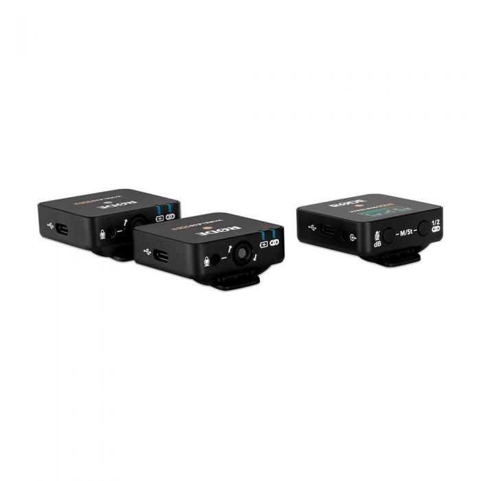 Sistema Doble Digital de Micrófono Inalámbrico, RODE Wireless GO II Dual - Jupitronic Audio Establishment
