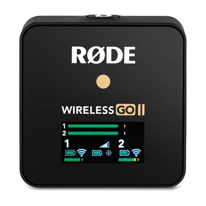Sistema Doble Digital de Micrófono Inalámbrico, RODE Wireless GO II Dual - Jupitronic Audio Establishment