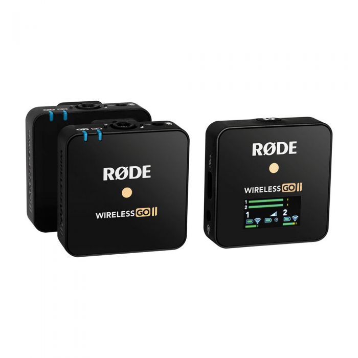 Sistema Doble Digital de Micrófono Inalámbrico, RODE Wireless GO II Dual - Jupitronic Audio Establishment