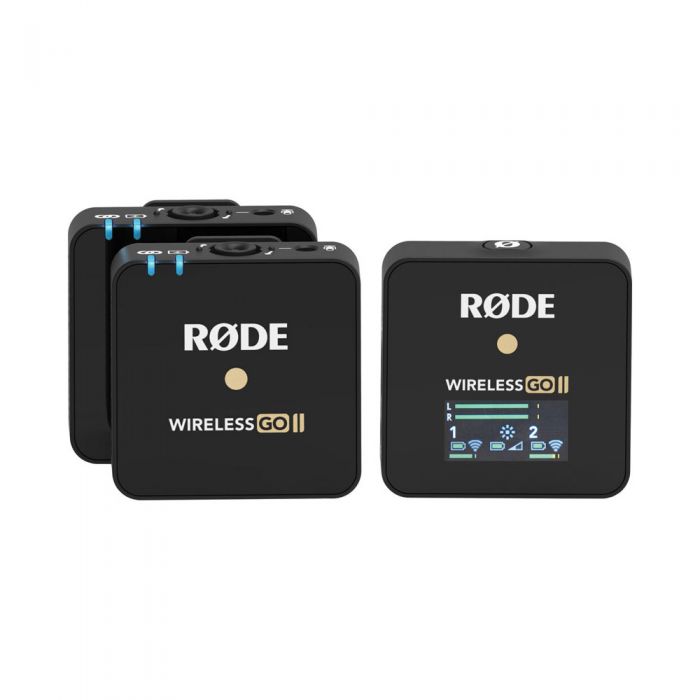 Sistema Doble Digital de Micrófono Inalámbrico, RODE Wireless GO II Dual - Jupitronic Audio Establishment