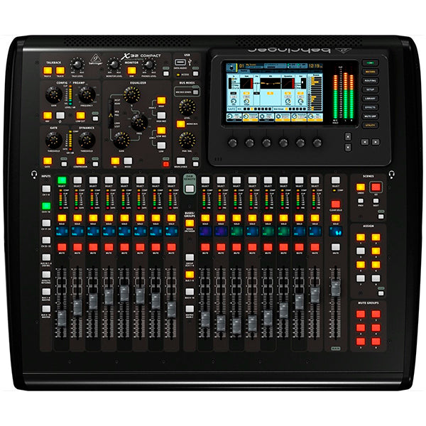 Mezcladora Digital, Behringer X32 Compact - Jupitronic Tienda en Linea