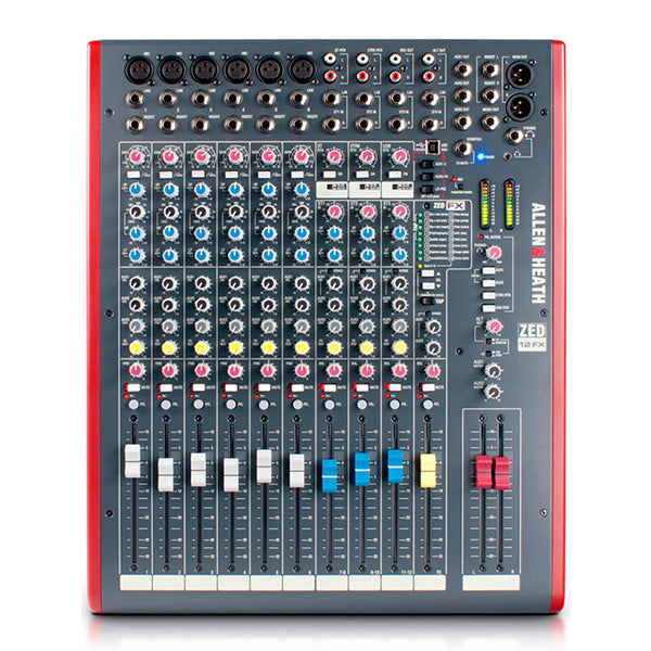 Mezcladora, Allen & Heath Zed-12FX - Jupitronic Tienda en Linea