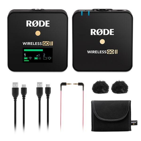 RODE Wireless GO II Single | Sistema Digital de Micrófono